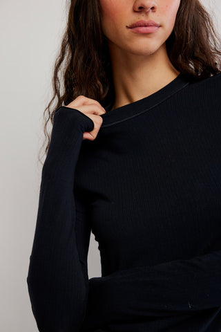 So Soft Seamless Long Sleeve / Black