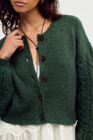 Thistle Cardi / Pine Needle