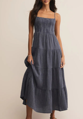 Balos Striped Maxi Dress / Supernova