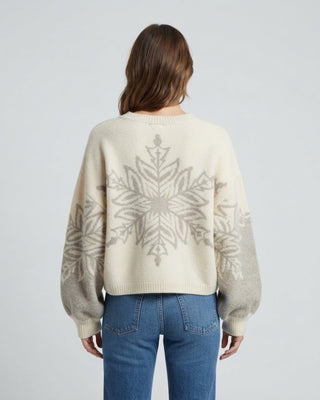 Francine Snowflake Sweater / Cream