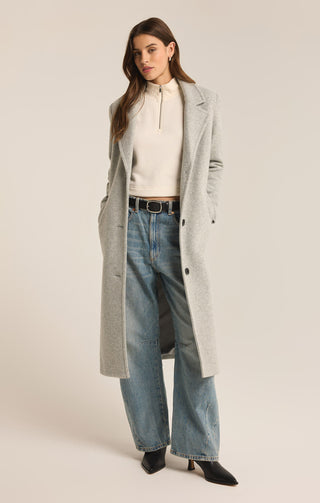 Conway Plush Coat / Classic Heather Grey