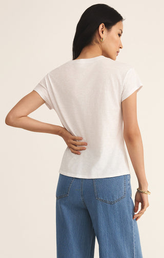Modern Slub Tee / White