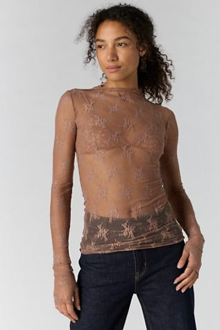 Lady Lux Layering Top / Chocolate Malt