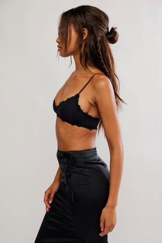 Charlie V Bralette / Black