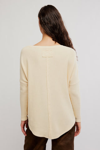 Latte Blues Thermal Solid / Alabaster Cream