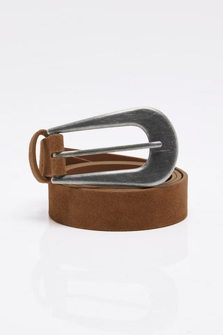 Cannon Suede Belt / Espresso