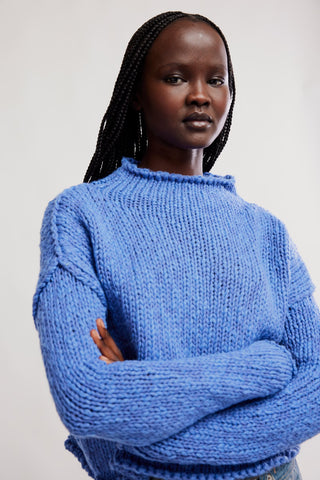 Opal Sweater / Peri Blue