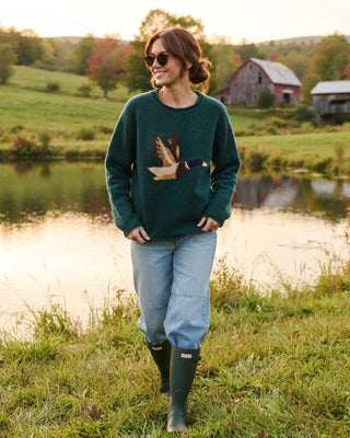 Mallard Sweater / Hunter Green