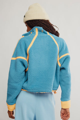 Mountain High 1/2 Zip / Celestial Blue