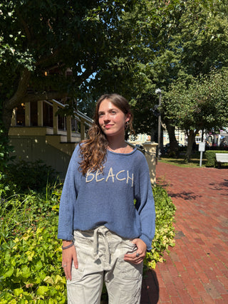 Beach Top Cotton / Denim Heather