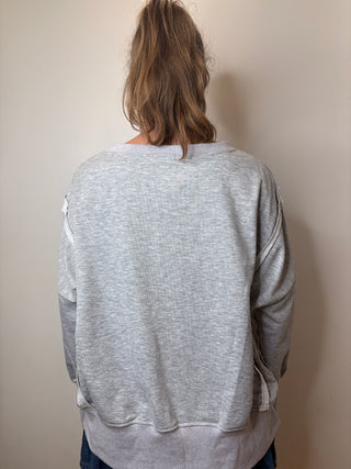 Cape Cod Crewneck / Heather Grey