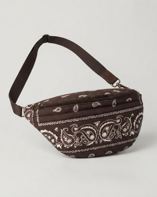 Bandana Crossbody Bag / Brown