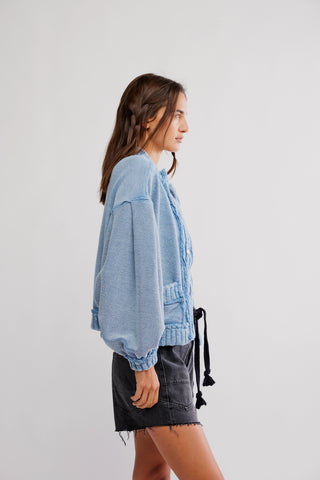 Cute In This Cardi / Dusty Blue