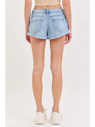 Mid Rise Short with Cuff