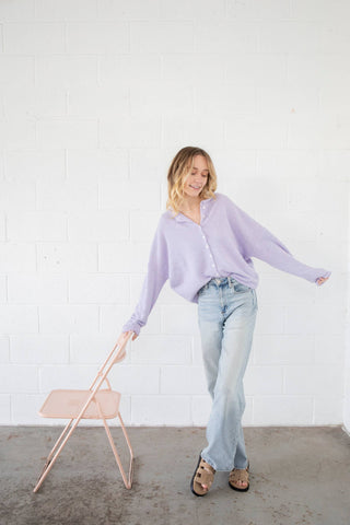 Lavender Piper Cardigan