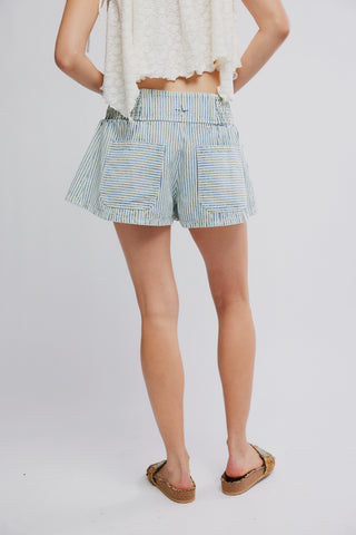 Luna Railroad Short / Horizon Stripe
