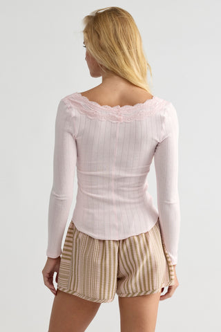 Classic Keepsake Pointell / Primrose Petal