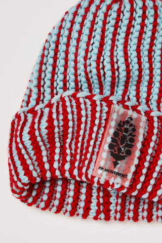 Apres Ski Knit Beanie / Red Velvet