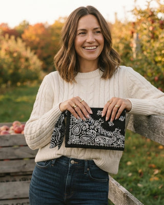 Bandana Clutch / Black