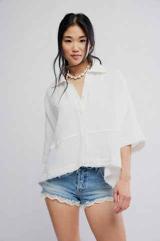 Happy Days Top / Clean Ivory