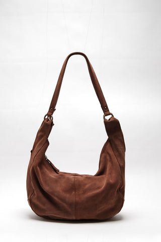 Roma Suede Tote / Rust