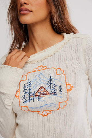 Through The Woods Tee / A Frame Combo