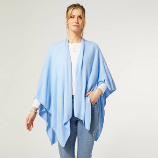 Kiara Lightweight Wrap / Dusty Blue