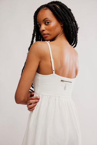 Hot Shot Strappy Onesie / Ivory