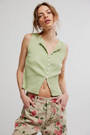 Tilly Vest / Weeping Willow