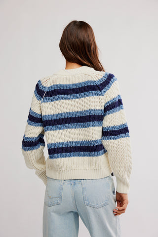 Frankie Cable Striped Pull