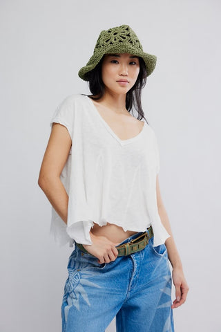 Swing Along W Me Tee / Clean Ivory