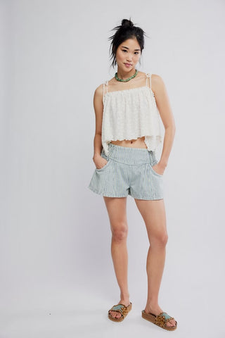 Luna Railroad Short / Horizon Stripe