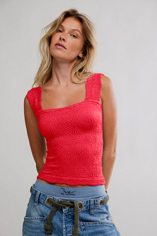 Love Letter Cami / Poppy Red