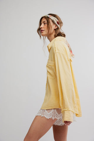 Linen Laurel Top / Early Bloomer