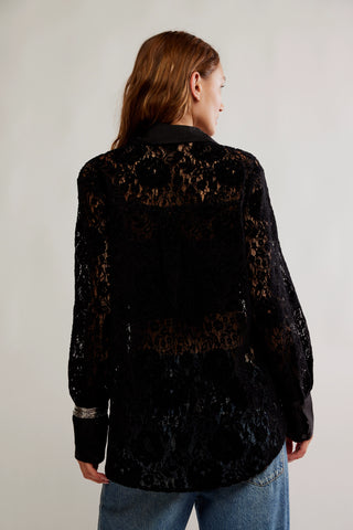 Faith Button Down / Black