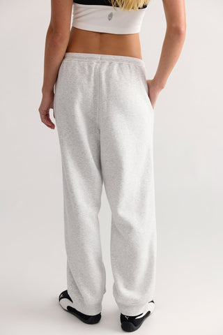 Final Call Jogger / White Heather Grey