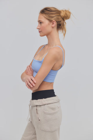Tighten Up Mini Bra / Peri Blue