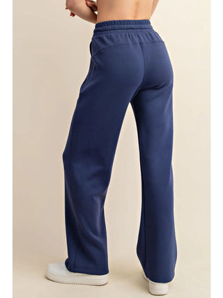 Modal Scuba Straight Pant / Smokey Navy