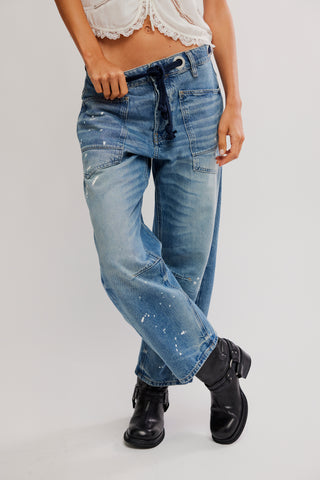 Moxie Low Slung Pull On / Timeless Blue