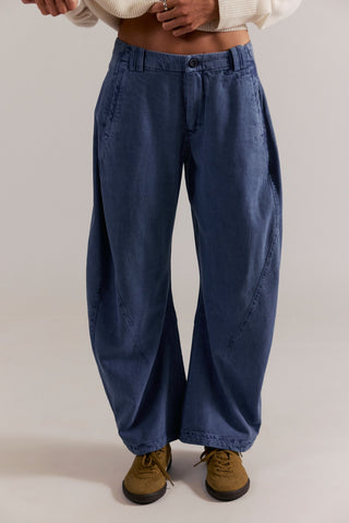 Spotlight Washed Trouser / Flint Stone