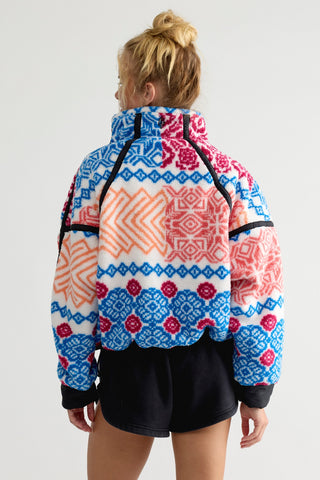 Printed Mountain Jacket / Winter Park Combo