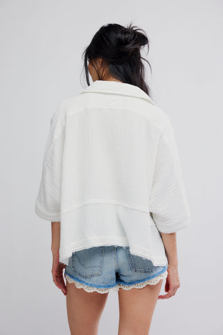 Happy Days Top / Clean Ivory