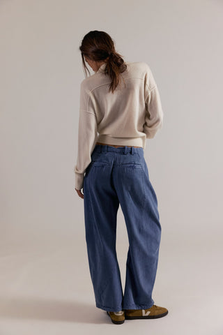 Spotlight Washed Trouser / Flint Stone