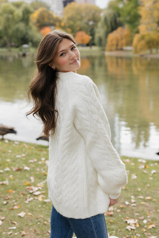 Oversized Luxe Knit / Ivory