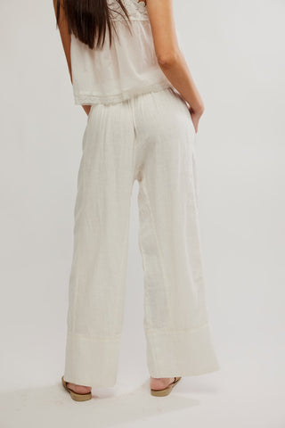 Days End Linen Pull On / Clean Ivory