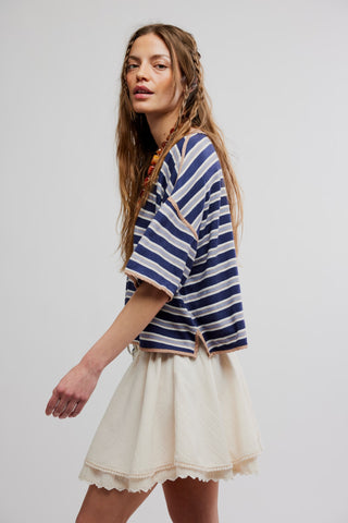 Lady Tulip Mini Skirt / Tea