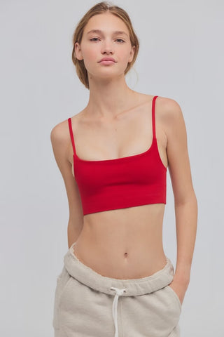 Tighten Up Mini Bra / Candy Apple