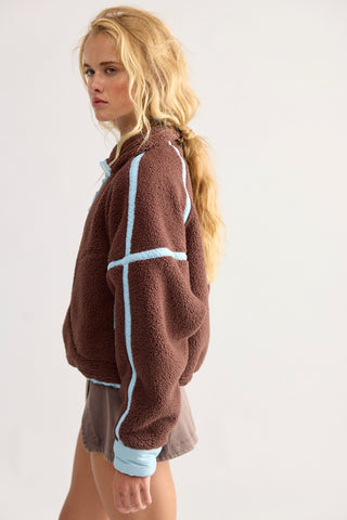 Mountain High 1/2 Zip / Cocoa Aero