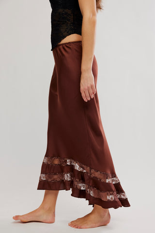 Long Lost Lover 1/2 Slip / Spiced Chocolate