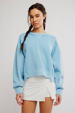 Intercept Pullover / Bright Blue